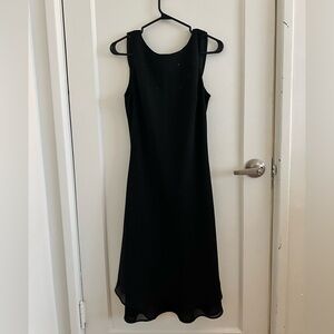 Jessica Classic Black Midi Dress